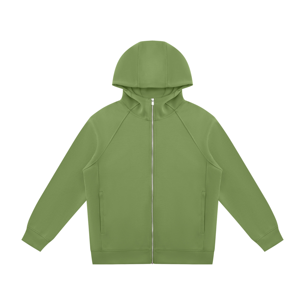 Unisex Raglan Full Zip Hoodie