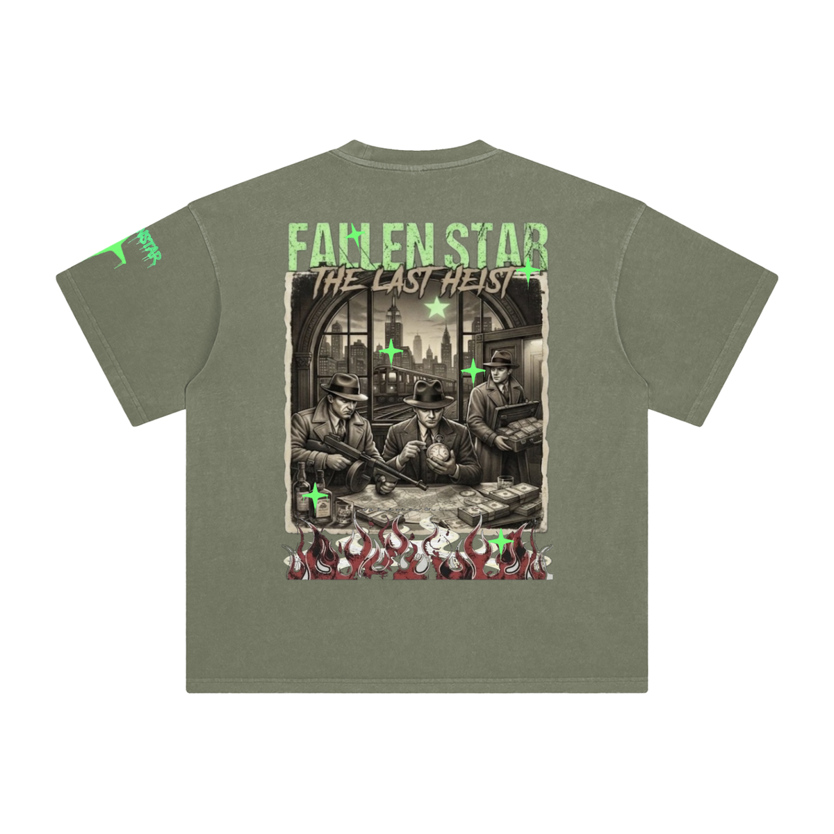 fallenstar Enzyme Washed T-Shirt