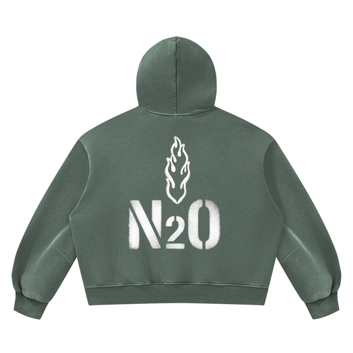 fallenstar Unisex Vintage Wash Boxy Fleece Hoodie
