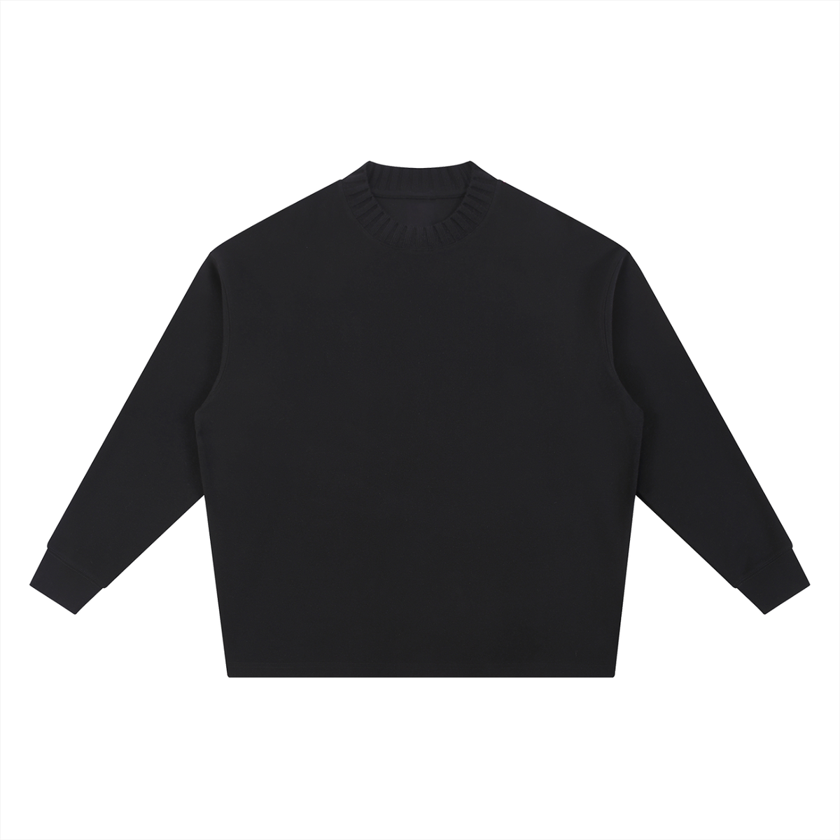 Knitted Round Neck Oversize Sweatshirt