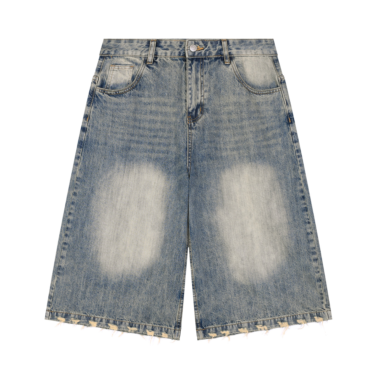 Men's Sunfade Distressed Denim Shorts