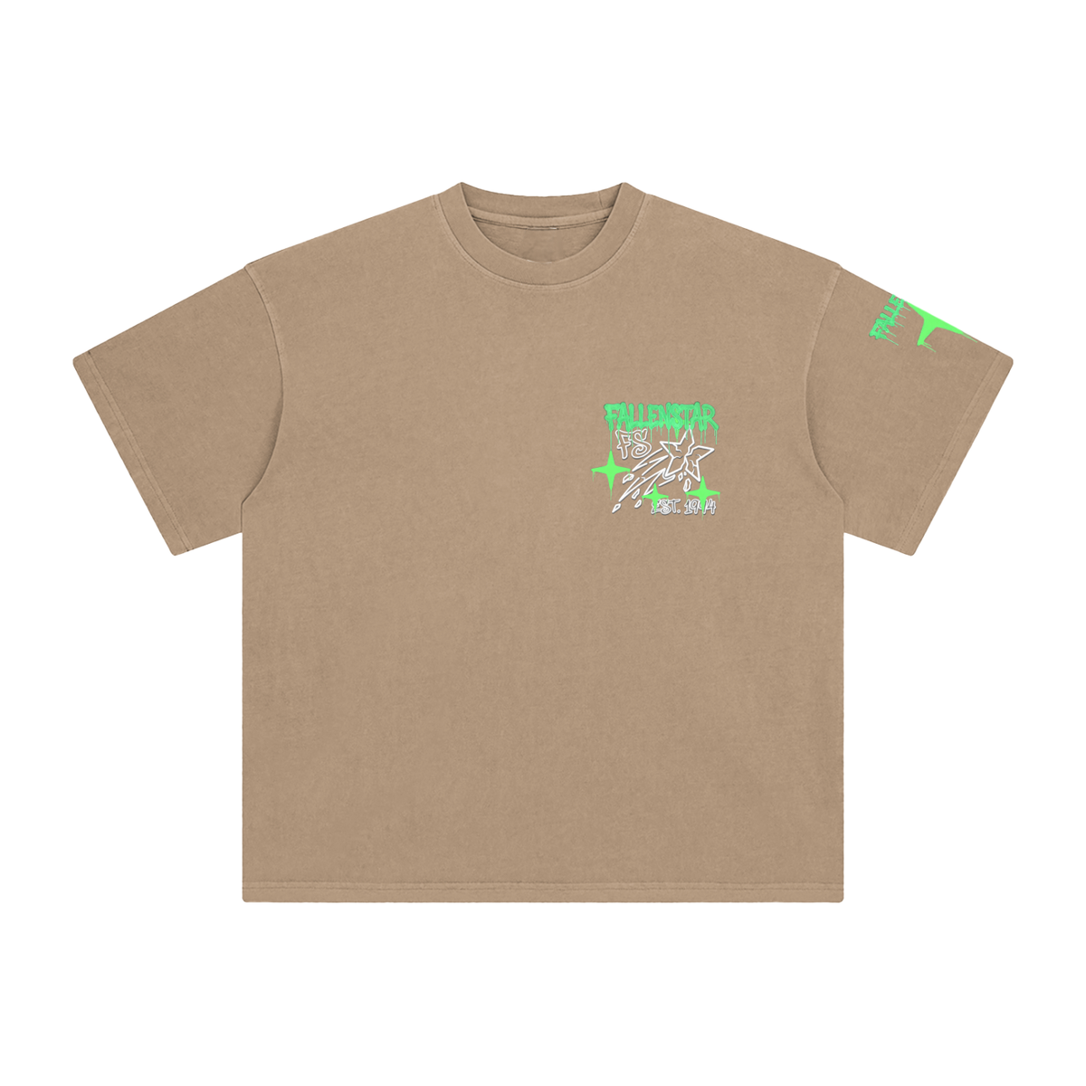 fallenstar Enzyme Washed T-Shirt