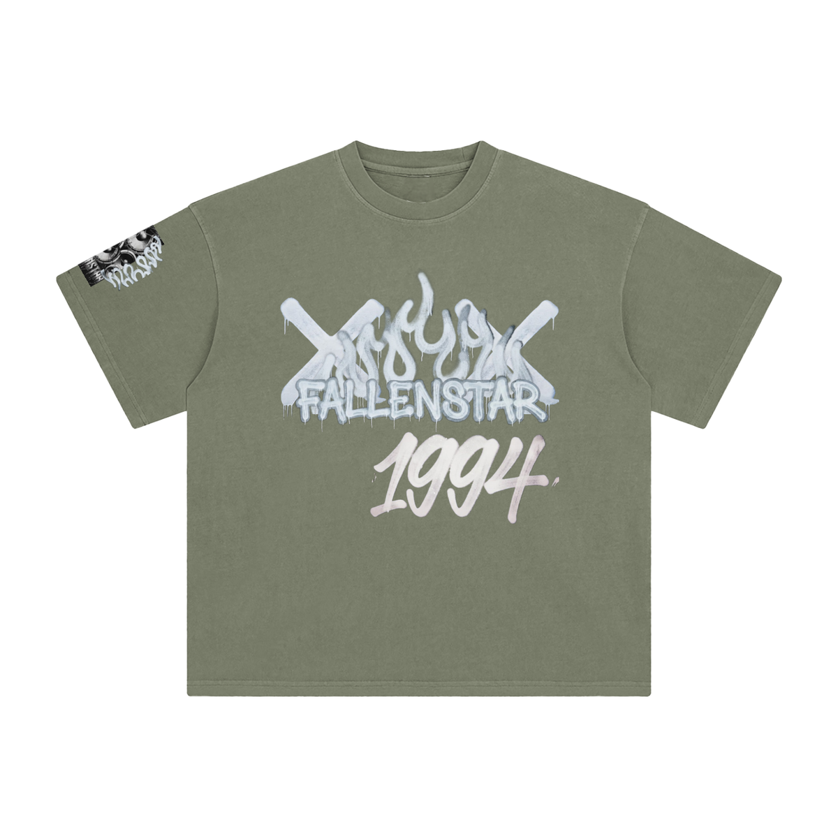 fallenstar Enzyme Washed T-Shirt