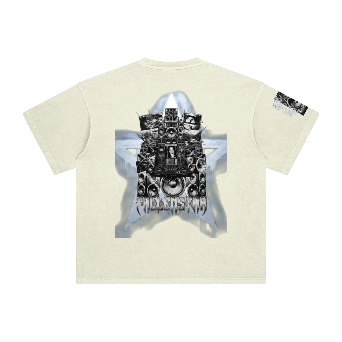 fallenstar Enzyme Washed T-Shirt