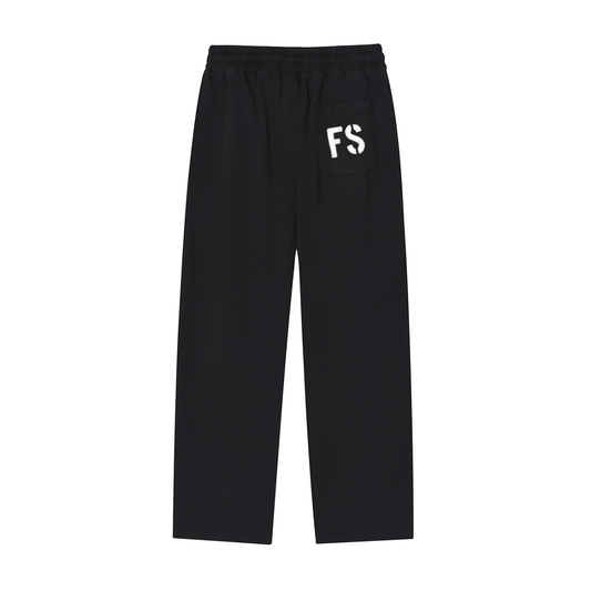 Reflection Striped Straight-Leg Sweatpants