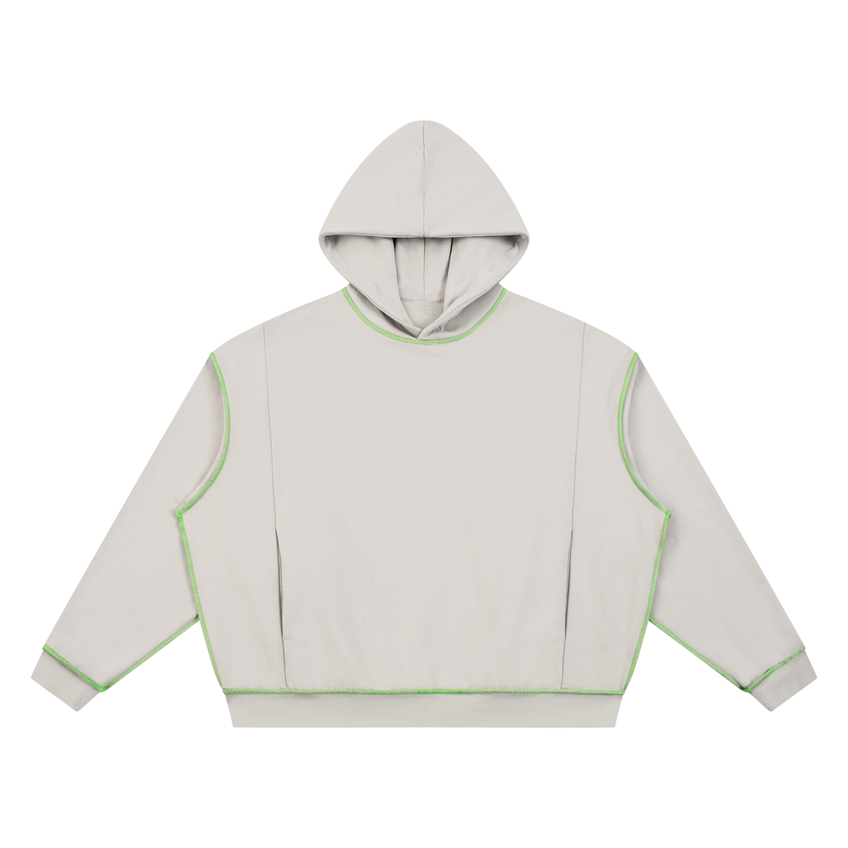 Unisex Boxy Heavyweight Topstitch Hoodie