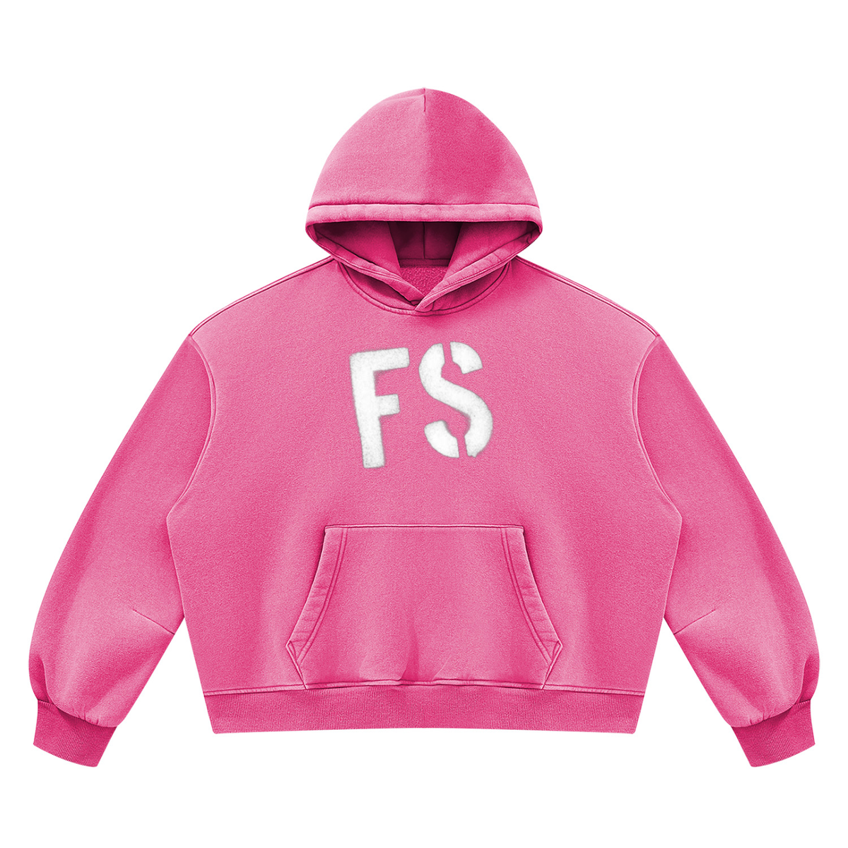 fallenstar Unisex Vintage Wash Boxy Fleece Hoodie