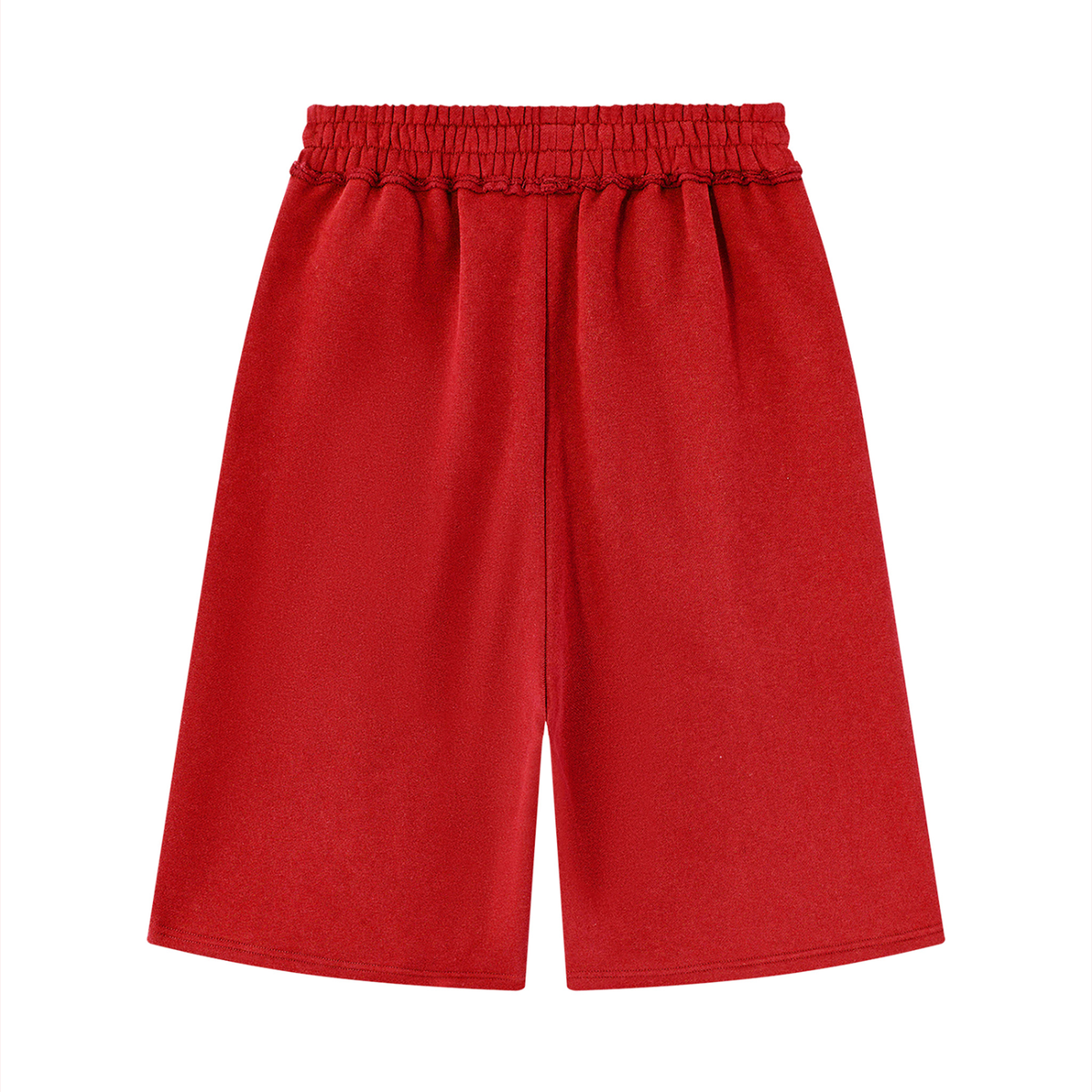 fallenstar Unisex Raw Edge Fleece Shorts