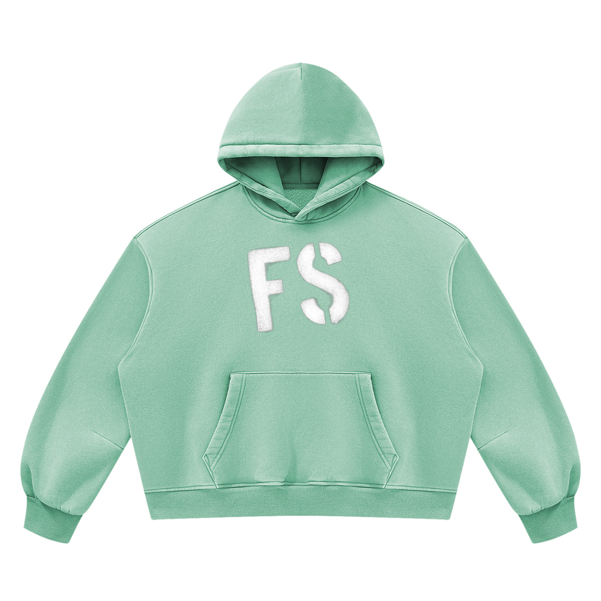fallenstar Unisex Vintage Wash Boxy Fleece Hoodie