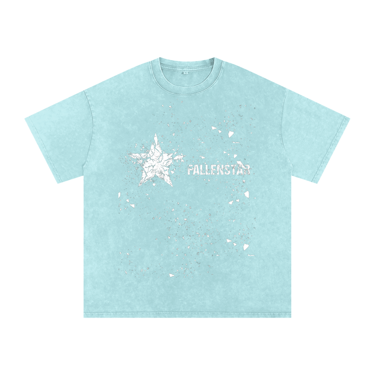 fallenstar Snow Washed Oversized Cotton T-Shirt
