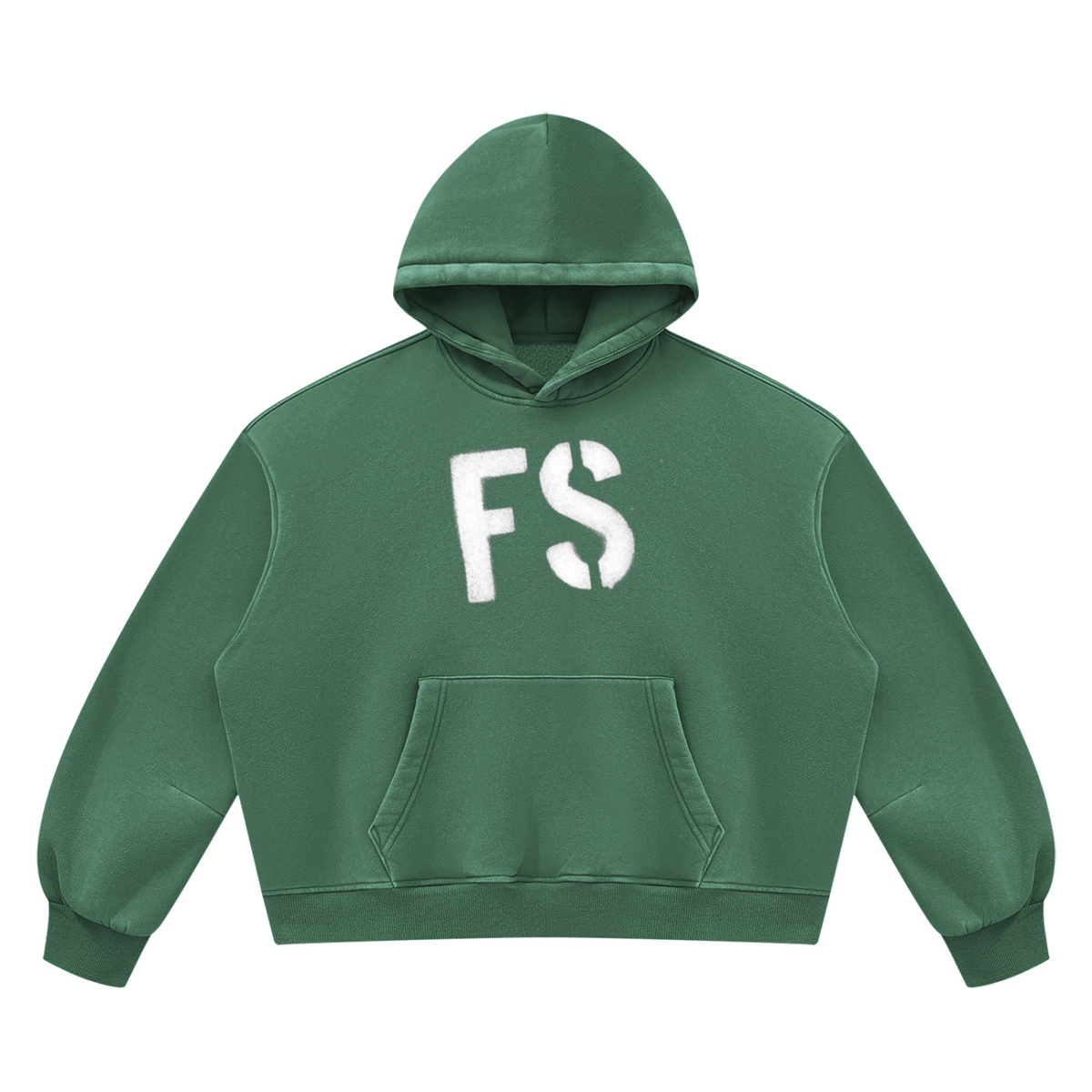 fallenstar Unisex Vintage Wash Boxy Fleece Hoodie