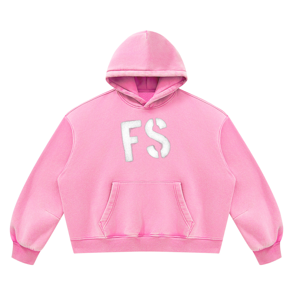 fallenstar Unisex Vintage Wash Boxy Fleece Hoodie