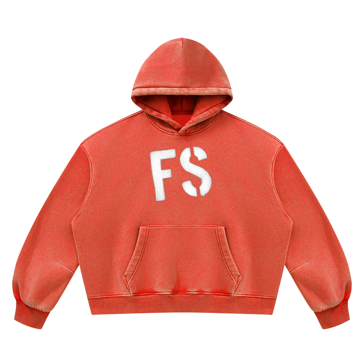 fallenstar Unisex Vintage Wash Boxy Fleece Hoodie