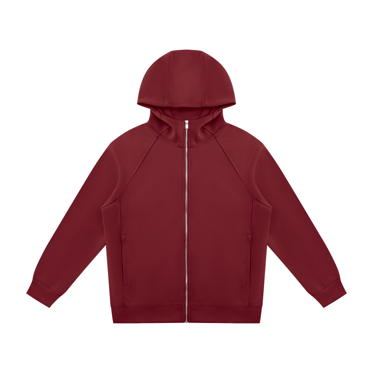 Unisex Raglan Full Zip Hoodie