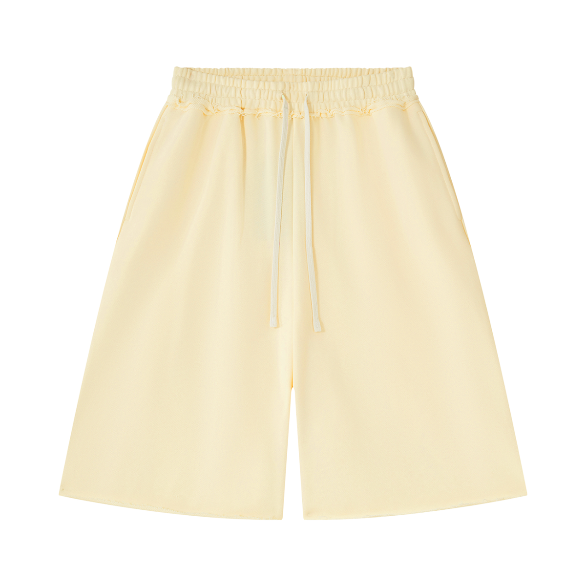 Unisex Heavyweight Raw Edge Shorts