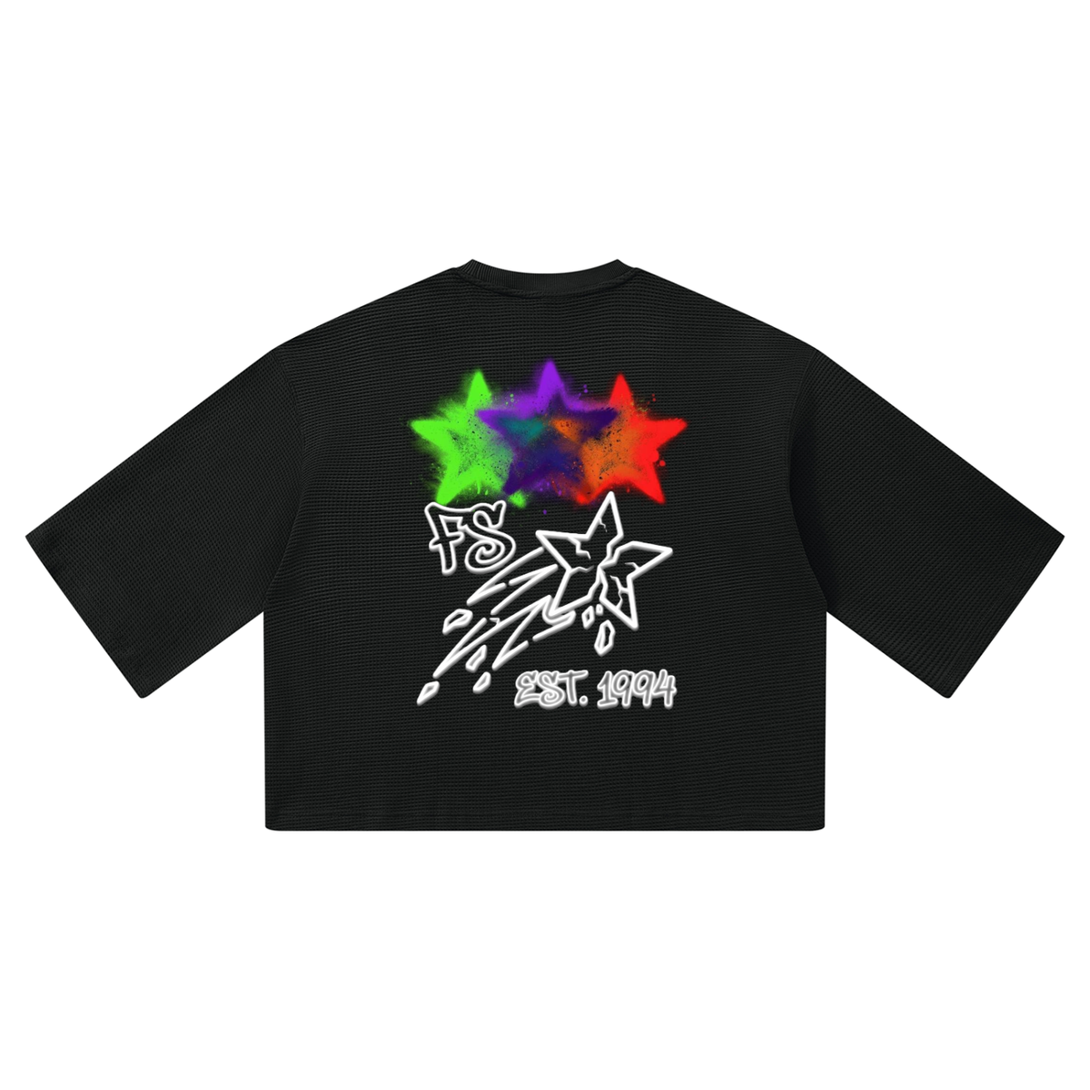 fallenstar Unisex Waffle Boxy T-Shirt
