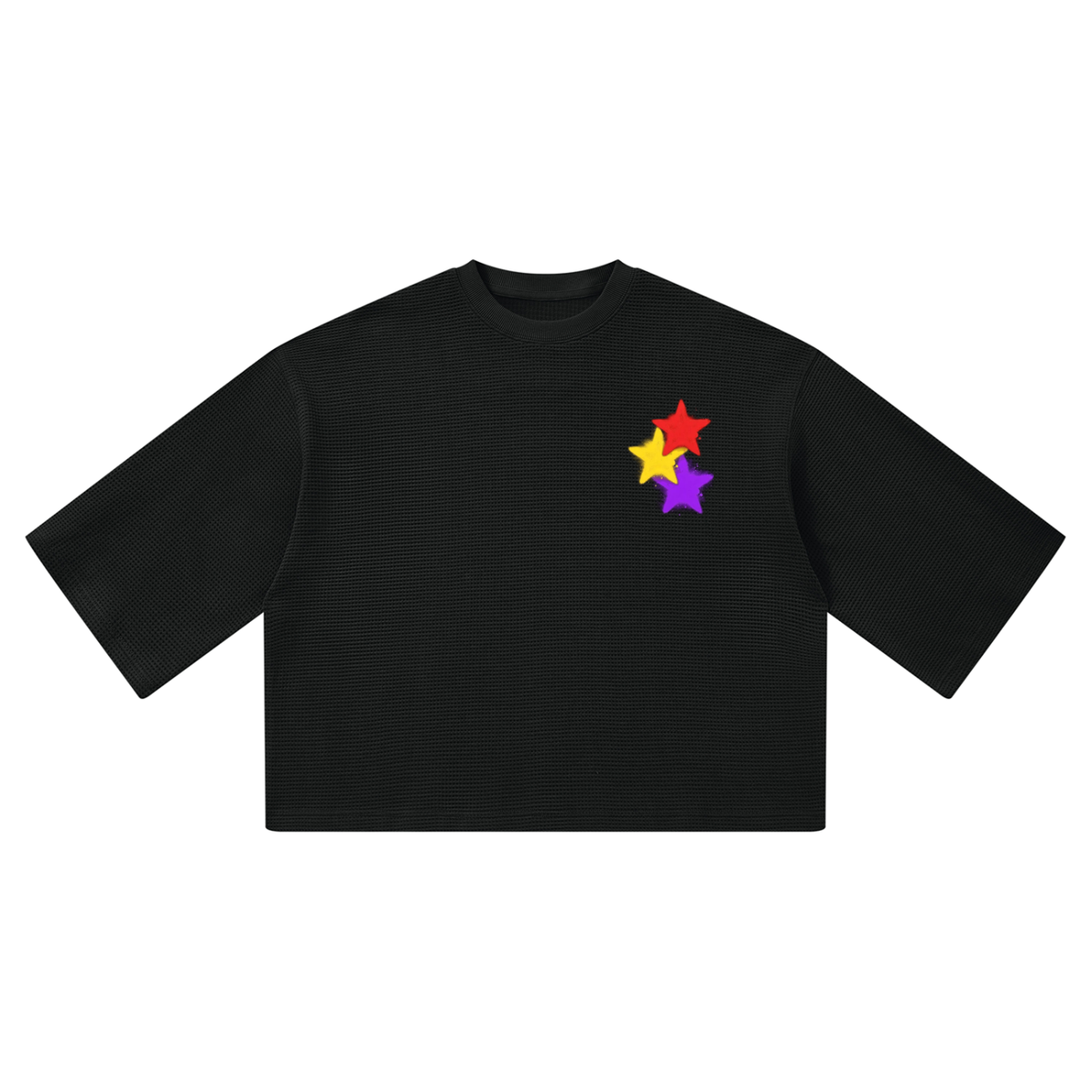 fallenstar Unisex Waffle Boxy T-Shirt