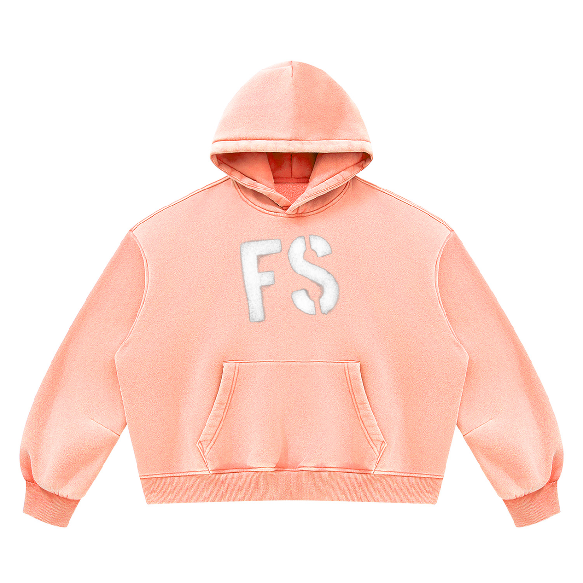 fallenstar Unisex Vintage Wash Boxy Fleece Hoodie