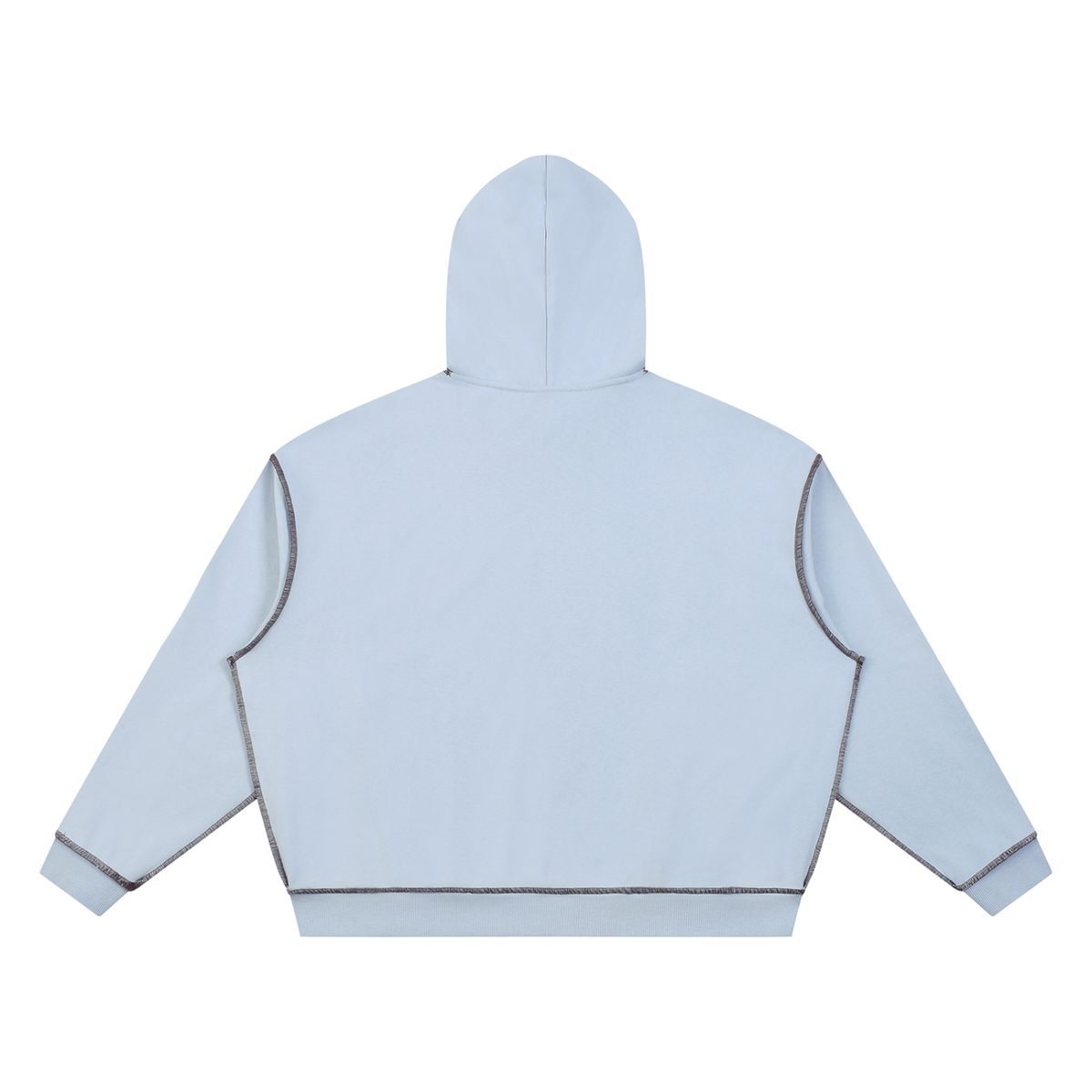 Unisex Boxy Heavyweight Topstitch Hoodie