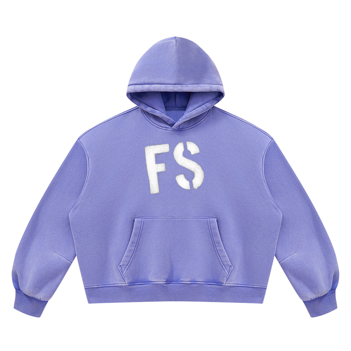 fallenstar Unisex Vintage Wash Boxy Fleece Hoodie