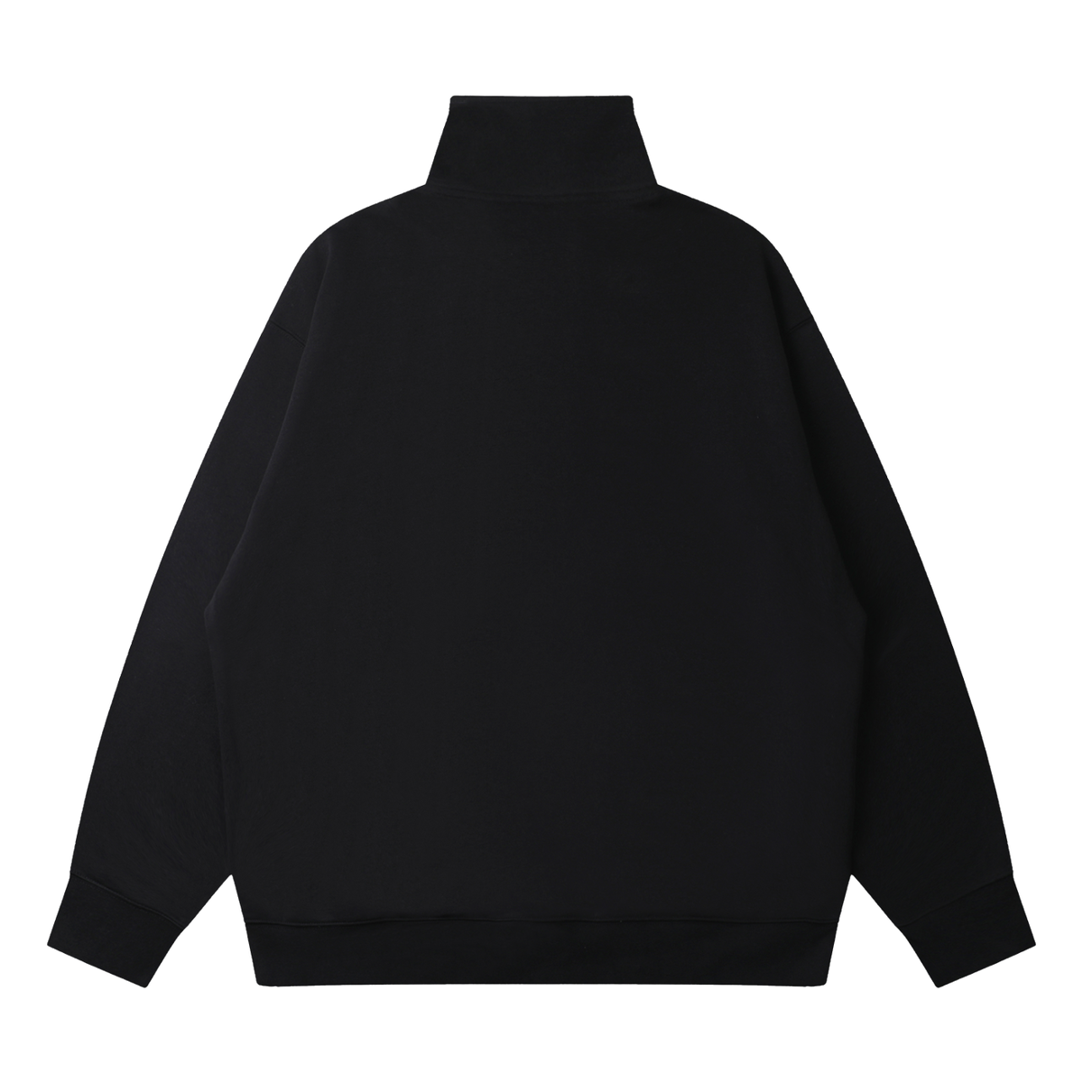 Quarter-Zip Drop Shoulder Sweatshirt