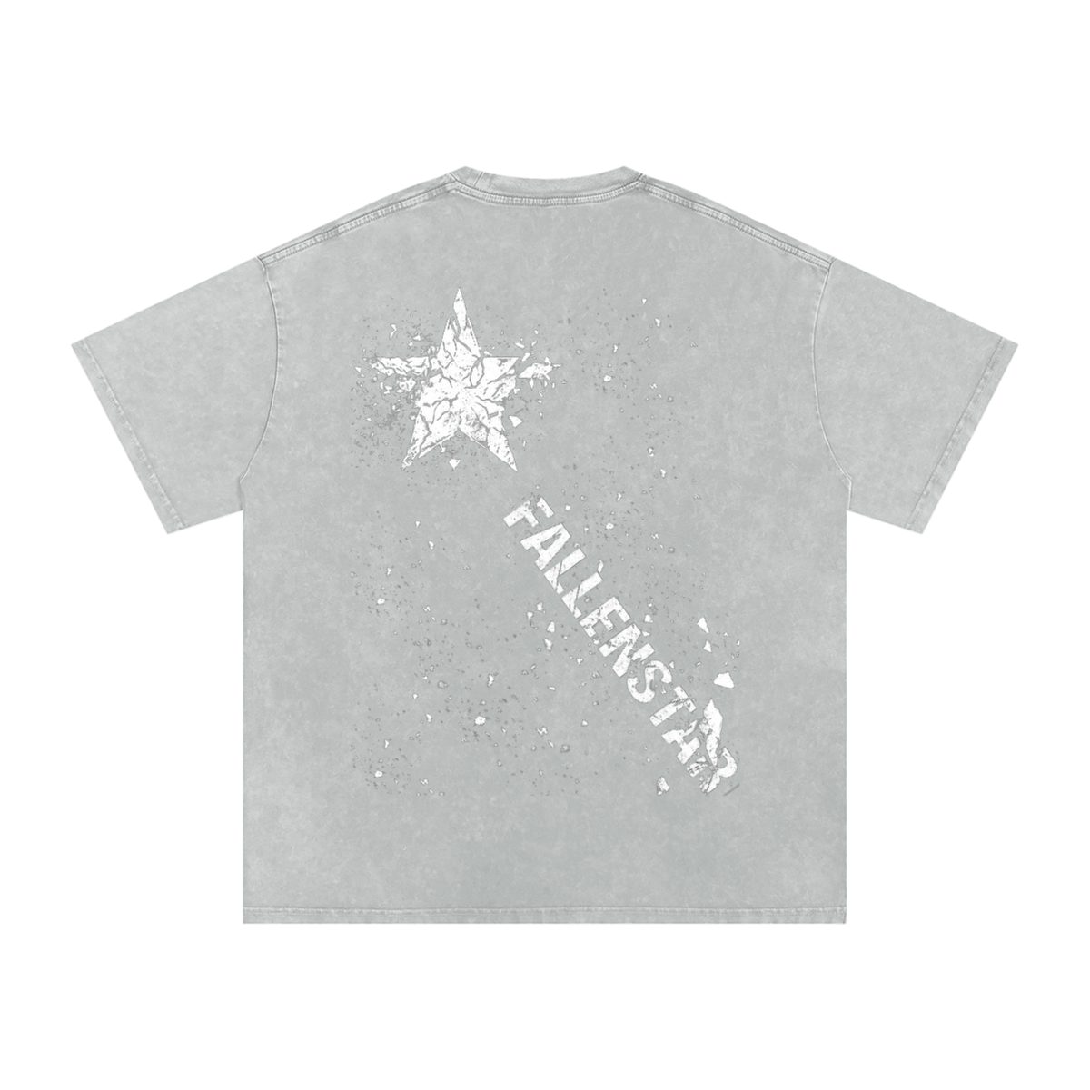 fallenstar Snow Washed Oversized Cotton T-Shirt