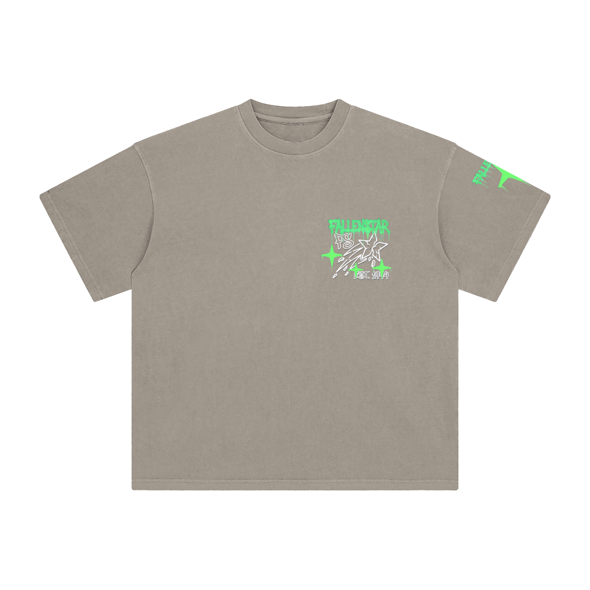 fallenstar Enzyme Washed T-Shirt