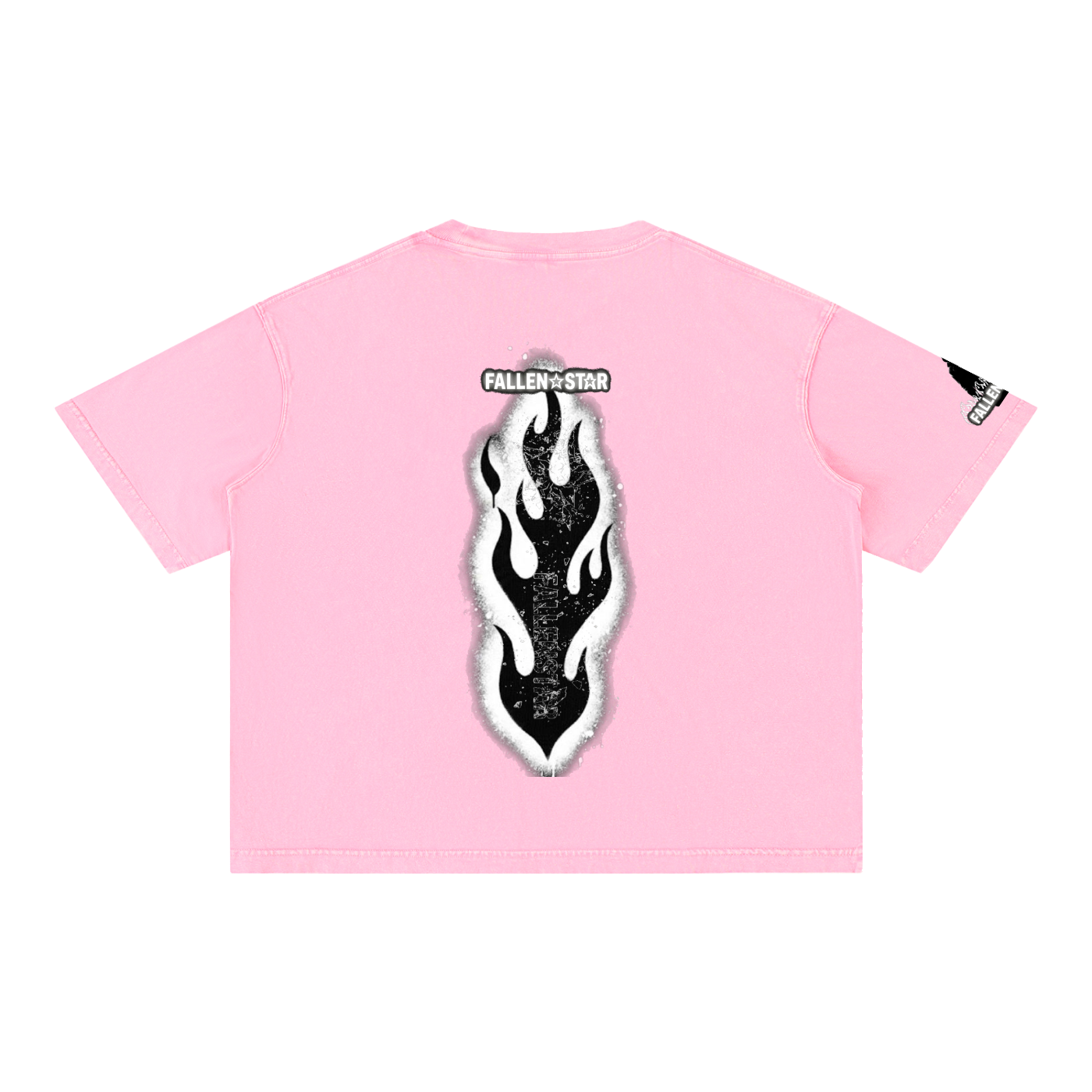fallenstar Mineral Wash Boxy Cotton T-Shirt