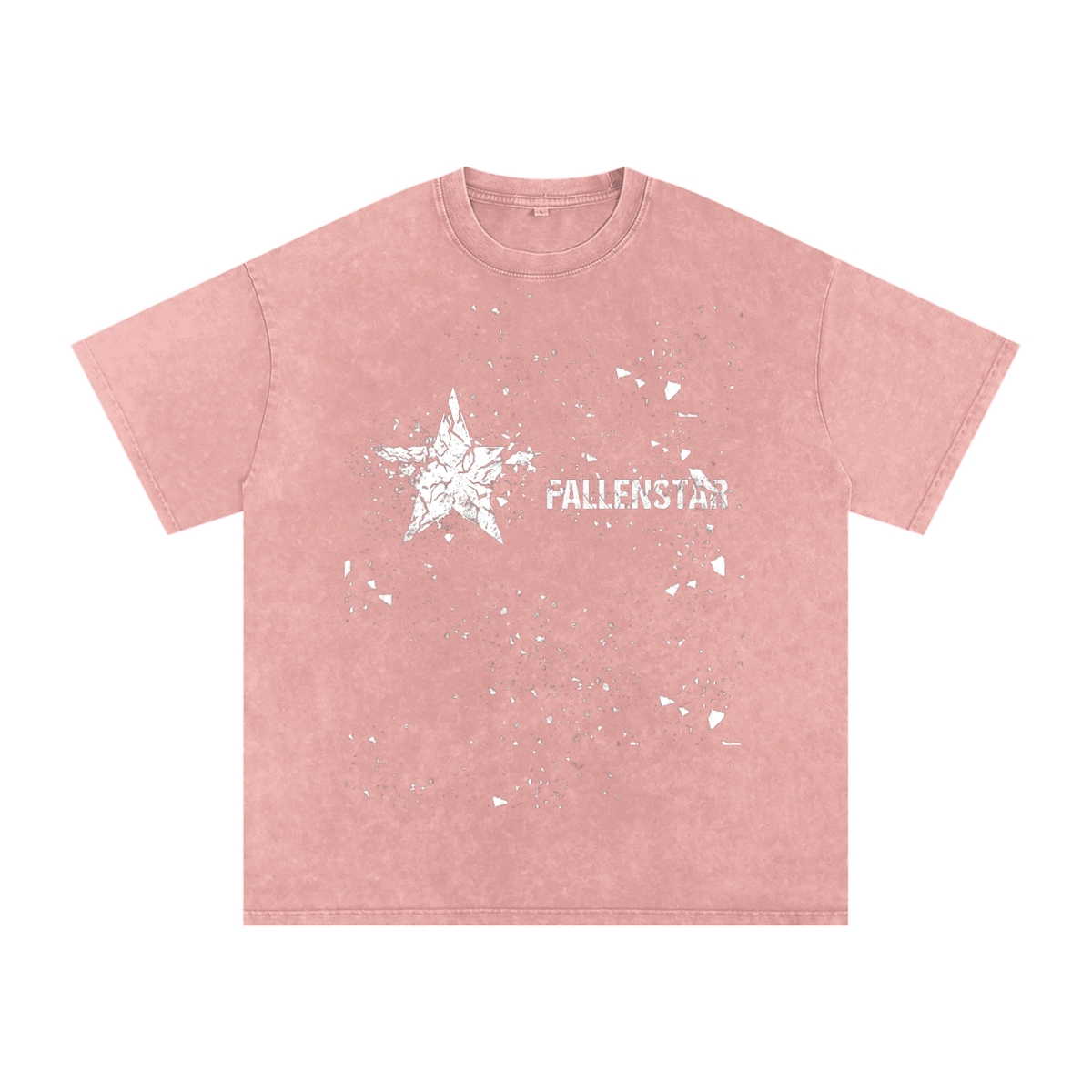 fallenstar Snow Washed Oversized Cotton T-Shirt