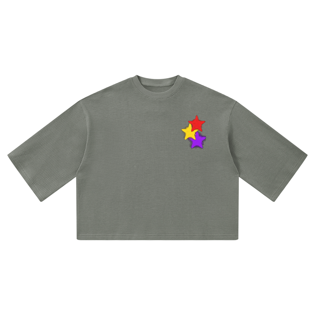 fallenstar Unisex Waffle Boxy T-Shirt