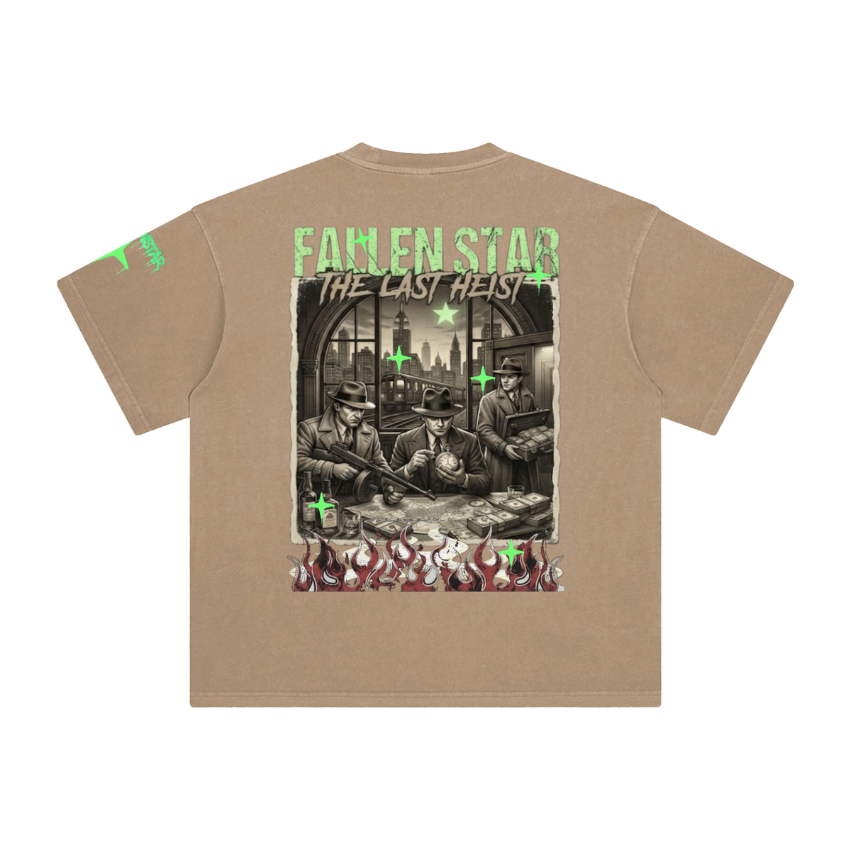 fallenstar Enzyme Washed T-Shirt