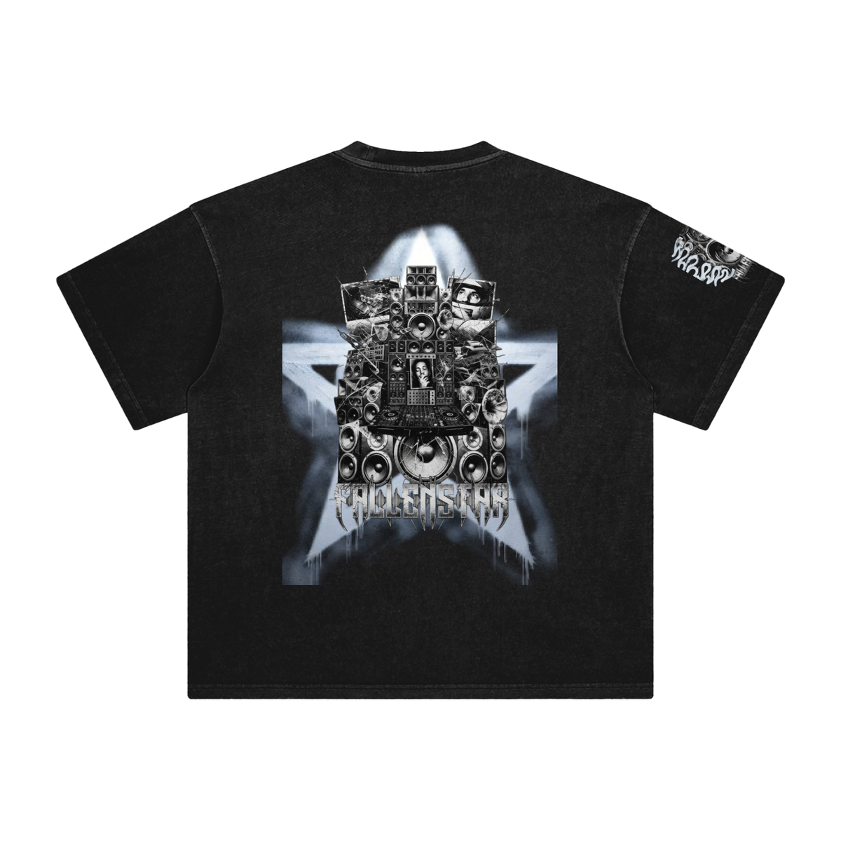 fallenstar Enzyme Washed T-Shirt