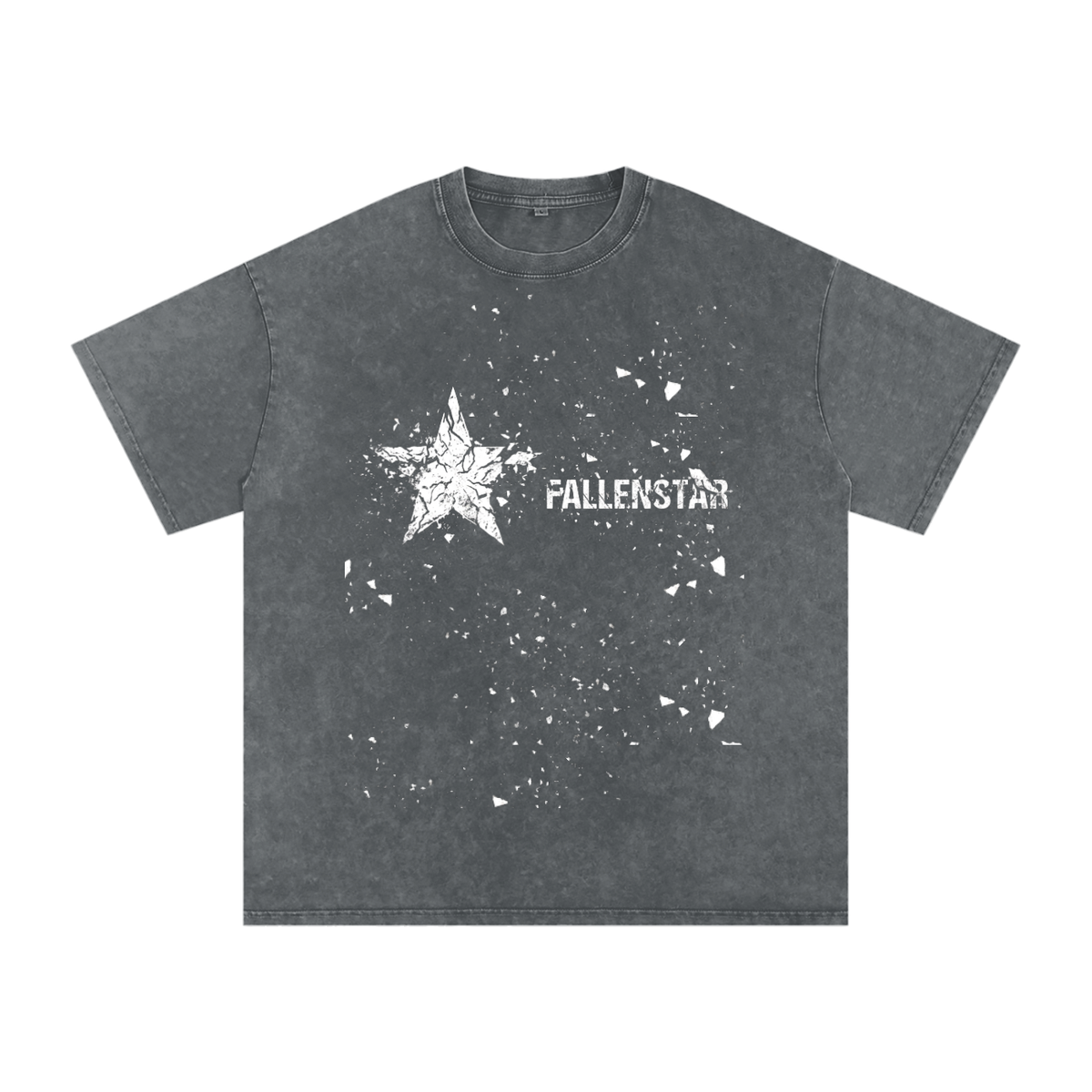 fallenstar Snow Washed Oversized Cotton T-Shirt