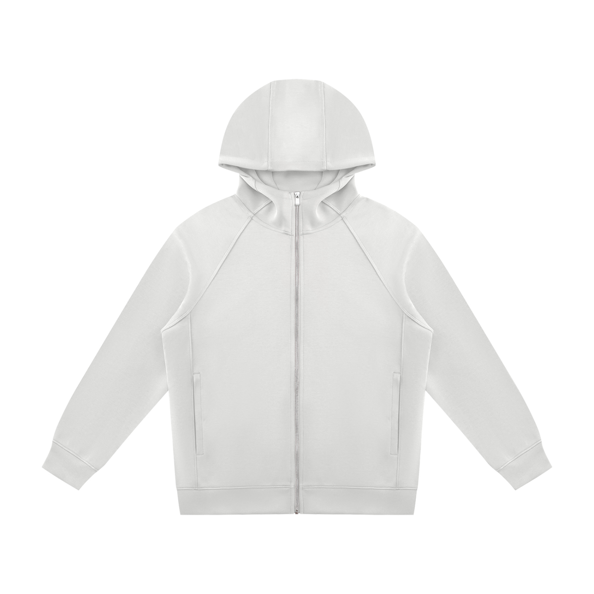 Unisex Raglan Full Zip Hoodie