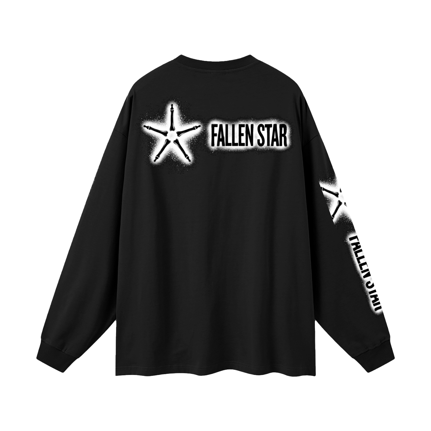 fallenstar Oversized Unisex Long Sleeve T-Shirt