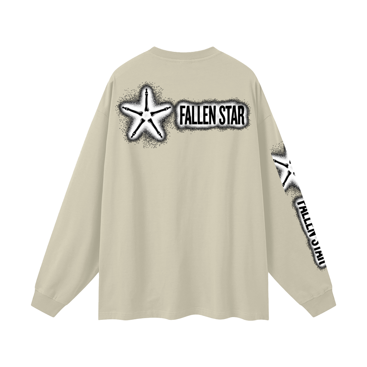 fallenstar Oversized Unisex Long Sleeve T-Shirt