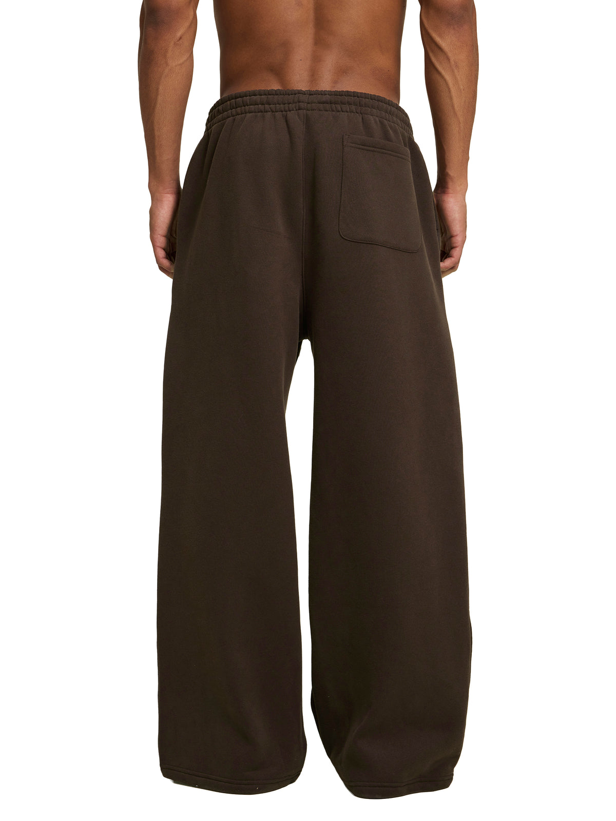 Fleece Drawstring Straight-Leg Sweatpants