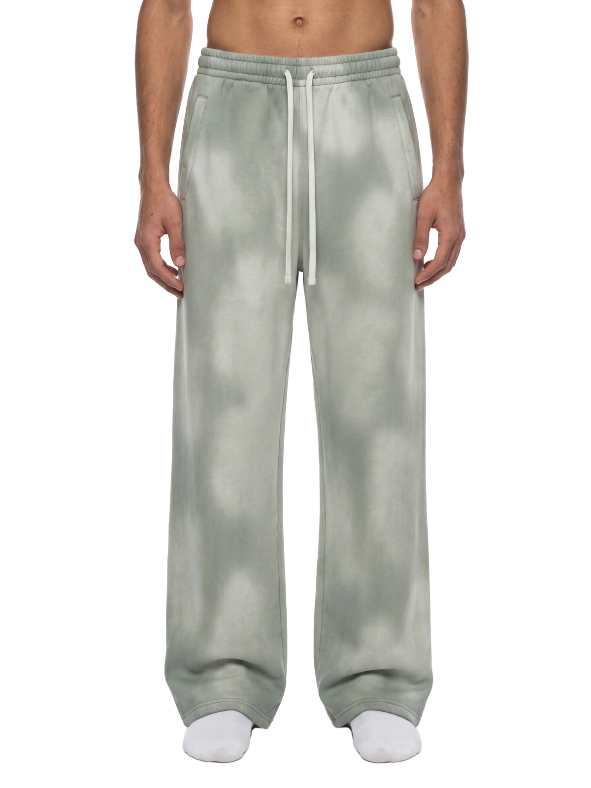 Unisex Sunfade Wide Leg Fleece Sweatpants