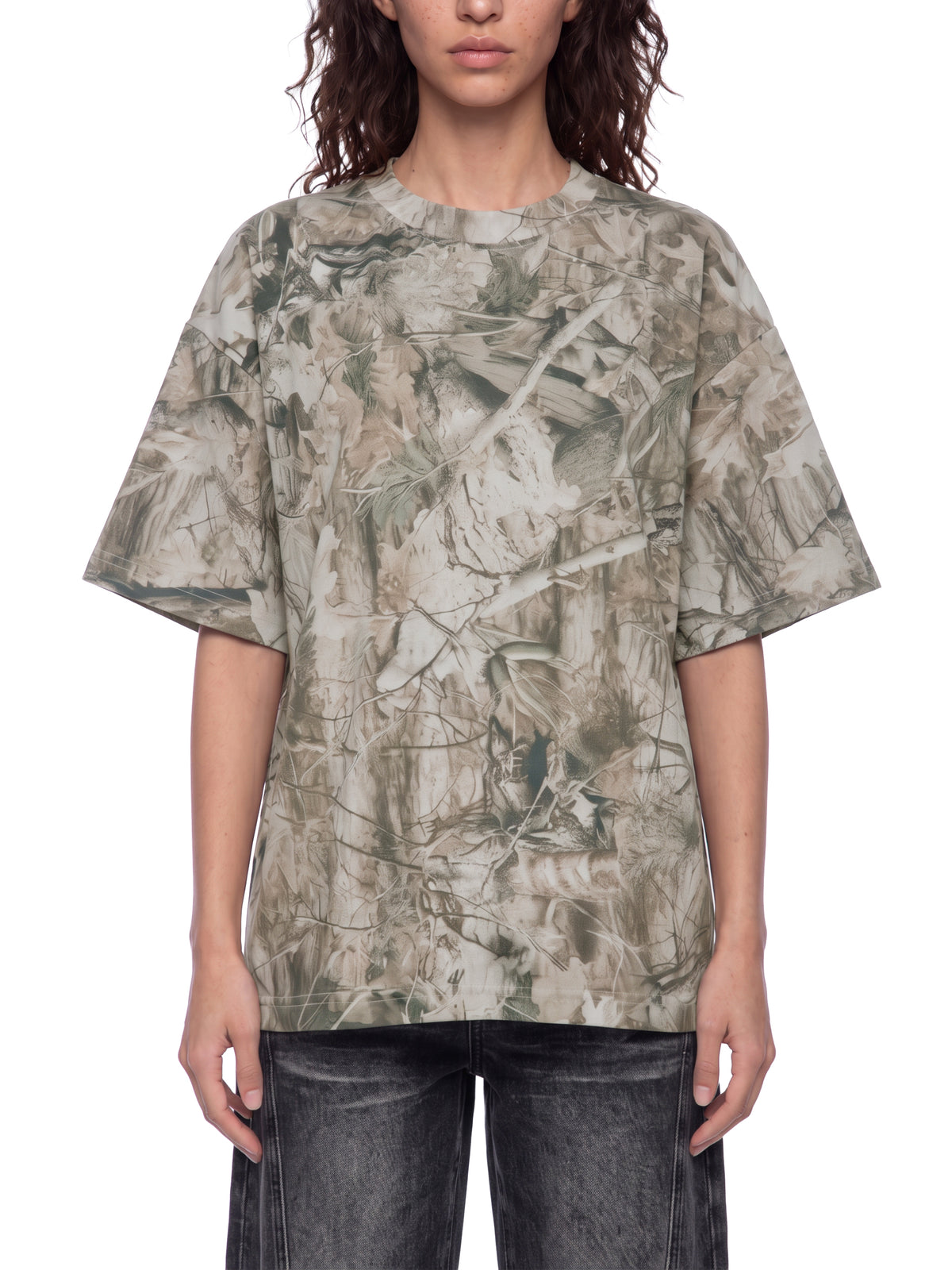 Unisex Tree Camo Oversized T-Shirt