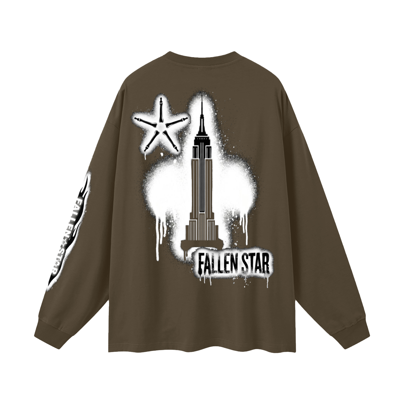 fallenstar Oversized Unisex Long Sleeve T-Shirt