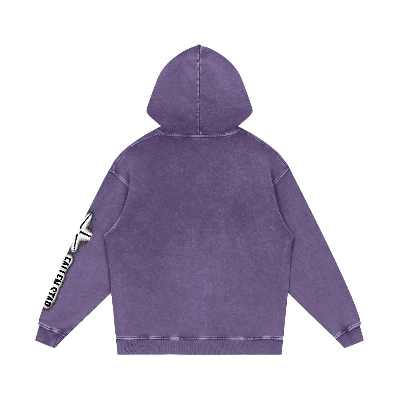 fallenstar Snow Washed Loose Cotton Hoodie