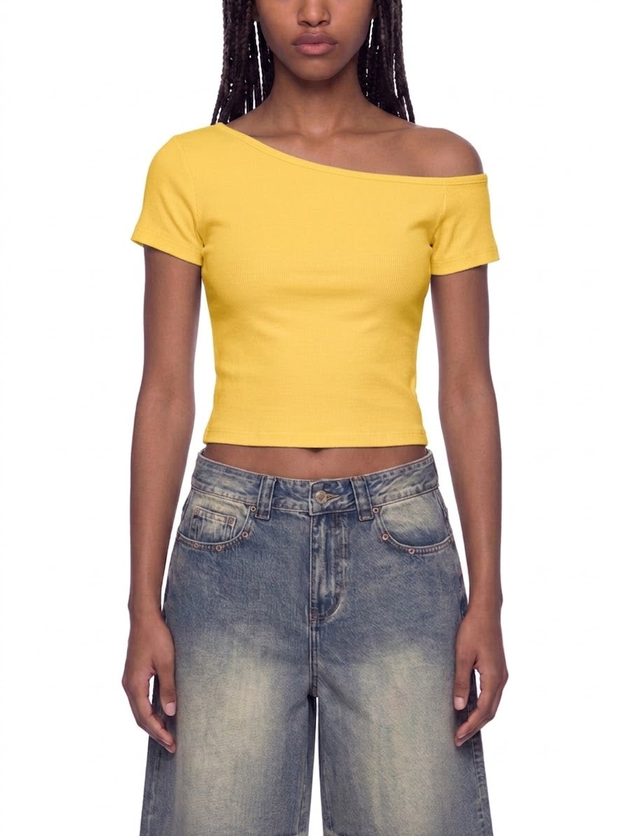 Women’s Off-the-Shoulder T-Shirt