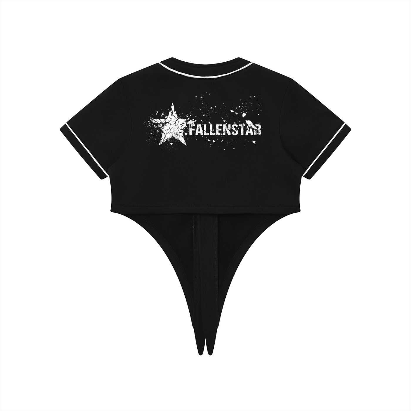 fallenstar Women's Piping Baseball Jersey