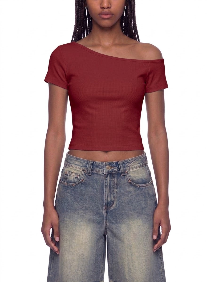 Women’s Off-the-Shoulder T-Shirt