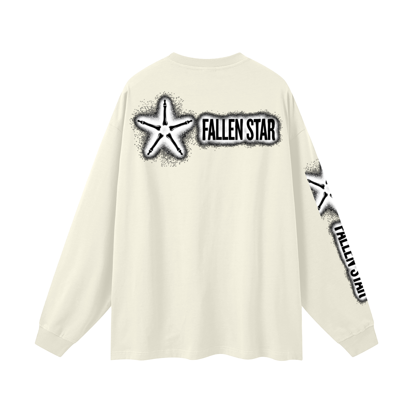 fallenstar Oversized Unisex Long Sleeve T-Shirt
