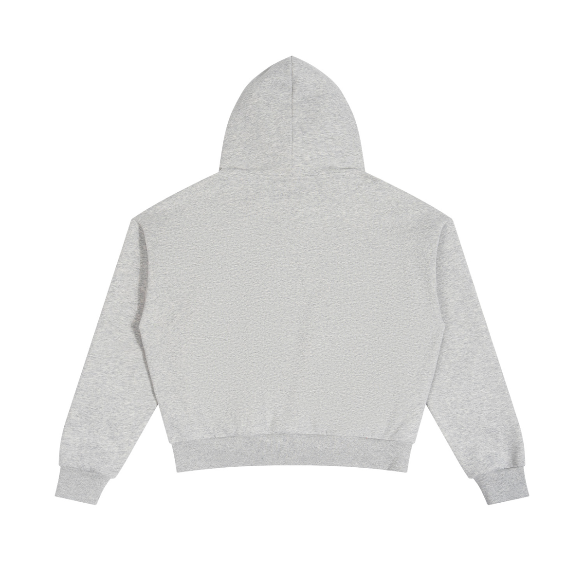 Unisex Boxy Fleece Piping Full Zip Hoodie