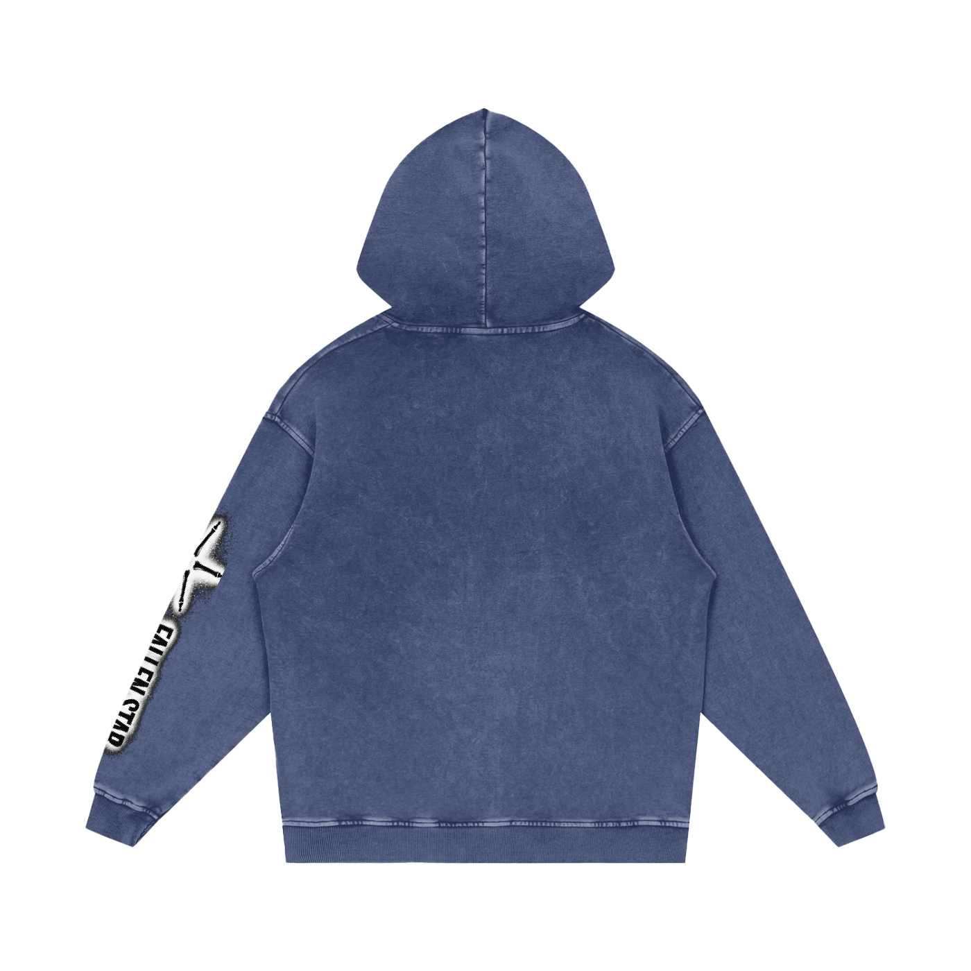 fallenstar Snow Washed Loose Cotton Hoodie