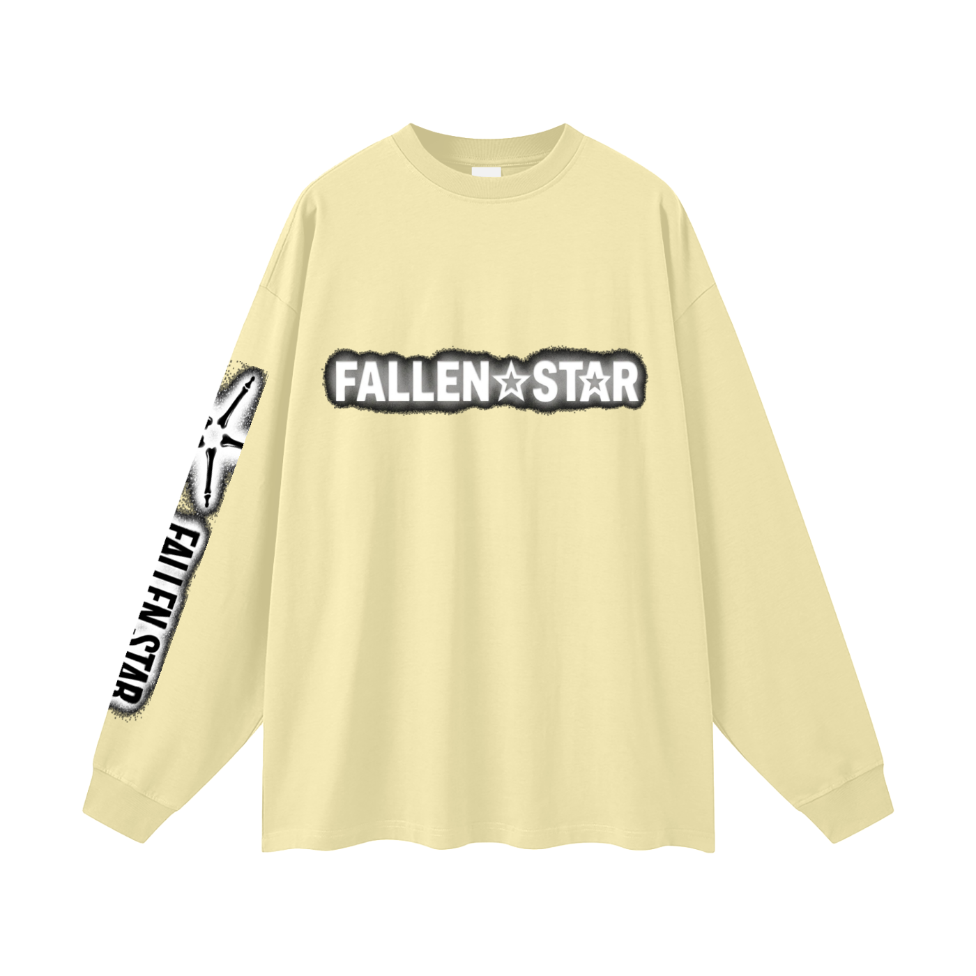 fallenstar Oversized Unisex Long Sleeve T-Shirt