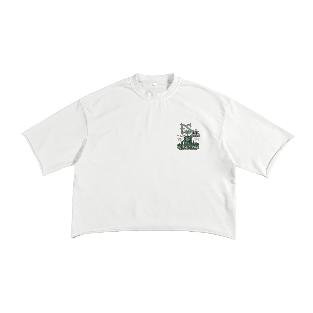 fallenstar French Terry Raw Edge T-Shirt