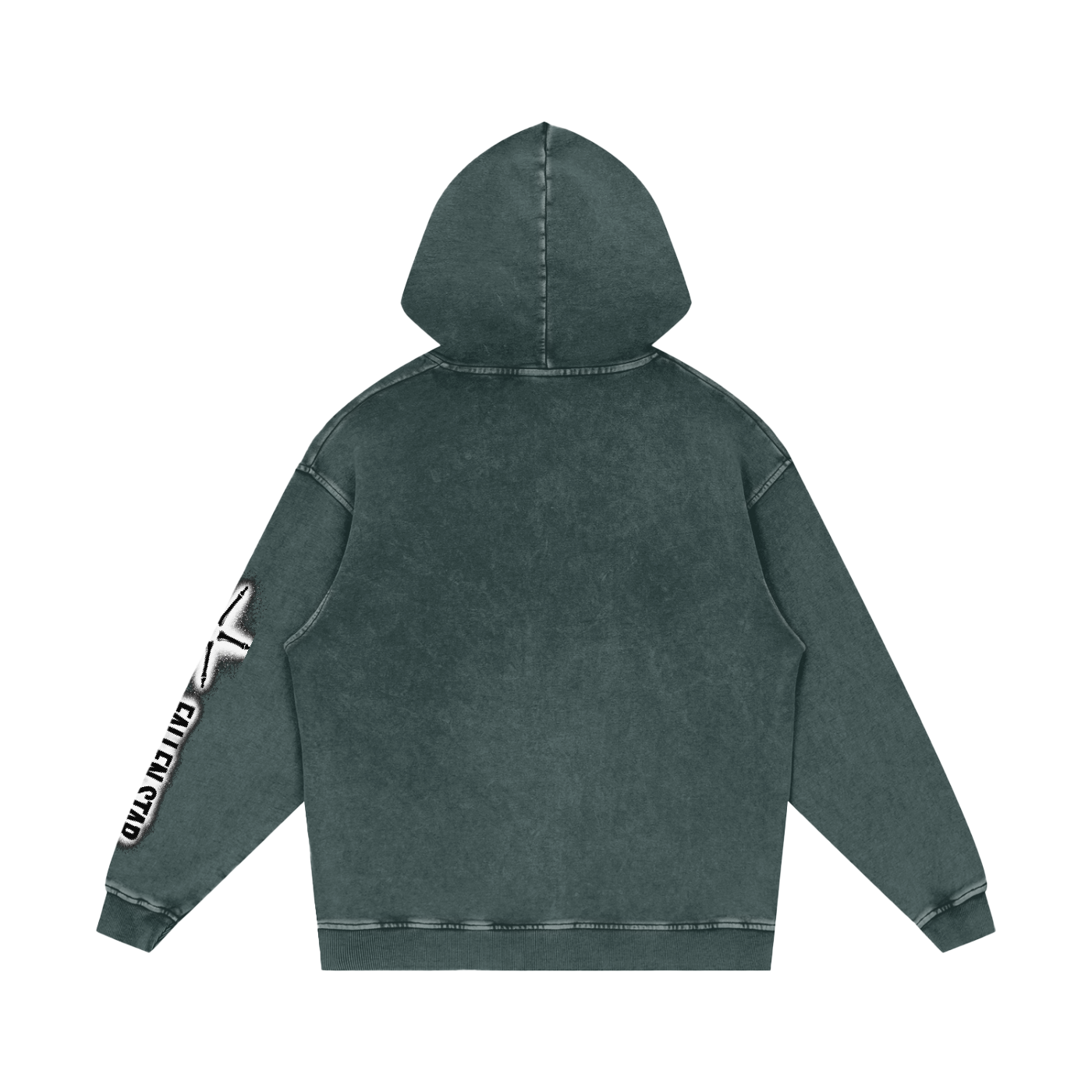 fallenstar Snow Washed Loose Cotton Hoodie
